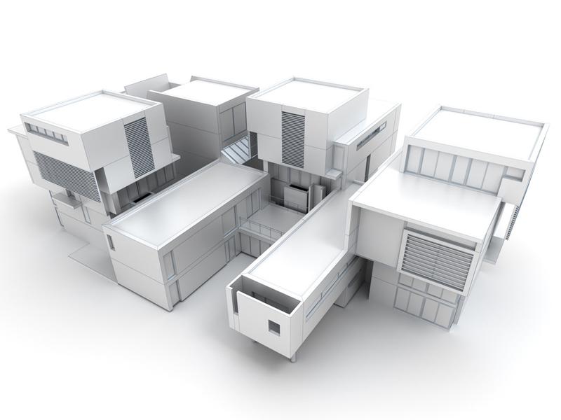 3D打印-建筑模型类1